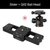 YC Onion Slider 9"/23cm Mini Adjustable Damping Camera Track Rail Dolly Slider For DSLR Camera Smart Phone DV Gopro Video Movie