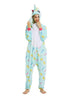 New Winter Women Men Unisex Adult Cute Cartoon Onesie Animal Pajamas Stitch unicornio Unicorn Kigurumi Flannel Nightie Sleepwear