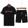 Tracksuit Men Casual Brand Tee Shirts 2019 T Shirt Shorts Short Pants Men Summer New Fashion Sportsuit and Tee Shirt Set Mens