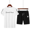 Tracksuit Men Casual Brand Tee Shirts 2019 T Shirt Shorts Short Pants Men Summer New Fashion Sportsuit and Tee Shirt Set Mens