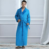 Men Winter Extra Long Thick Warm Shawl Collar Bath Robe Mens Thermal Flannel Bathrobe Male Peignoir Homme Coral Fleece Nightgown