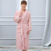 Men Winter Extra Long Thick Warm Shawl Collar Bath Robe Mens Thermal Flannel Bathrobe Male Peignoir Homme Coral Fleece Nightgown