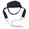 Thick Neoprene Dipping Belt Weight Lifting Belt with Chain for Pull Up Chin Up Kettlebell Barbell Fitness Bodybuilding Gym Belt
