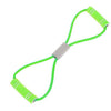 HOT SALE Yoga Gum Fitness Resistance Bands 8 Word Chest Expander Rope Workout Muscle Rubber Elastic Bands for Sports Exercise