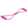 Flat Latex Elastic Resistance Band for Resistance Training Pilates and Physical Therapy (Purple)