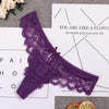 8color Gift full beautiful lace Women's Sexy lingerie Thongs G-string Underwear Panties Briefs Ladies T-back 1pcs Dropship