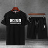 Tracksuit Men Casual Brand Tee Shirts 2019 T Shirt Shorts Short Pants Men Summer New Fashion Sportsuit and Tee Shirt Set Mens