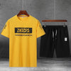 Tracksuit Men Casual Brand Tee Shirts 2019 T Shirt Shorts Short Pants Men Summer New Fashion Sportsuit and Tee Shirt Set Mens