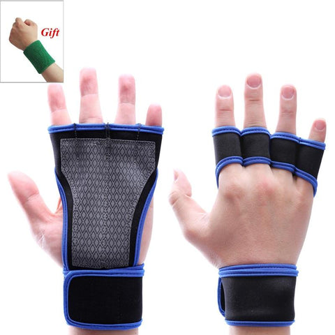 Men and women Sport Crossfit Gloves Bodybuilding WeightLifting Gym Gloves Kettlebells Dumbbell Fitness Gloves Workout Training