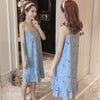 Summer Cotton Sleepwear Women Sleeveless Nightdress Women Cotton Ladies Nightgown Sexy Nightwear Plus Size Home Dress Sleep 3XL