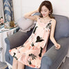 Summer Cotton Sleepwear Women Sleeveless Nightdress Women Cotton Ladies Nightgown Sexy Nightwear Plus Size Home Dress Sleep 3XL