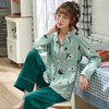Women Clothes for Autumn winter Pajamas Sets O-Neck Sleepwear Lovely Rabbit Pijamas Mujer Long Sleeve Cotton Sexy Pyjamas Female