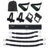 Pull Rope Fitness Exercises Resistance Bands Stretching Strap Set for Leg Waist Bouncing Training Tools Workout Yoga