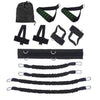 Pull Rope Fitness Exercises Resistance Bands Stretching Strap Set for Leg Waist Bouncing Training Tools Workout Yoga