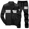 XIYOUNIAO plus size M~7XL8XL9XL New Men's Sporting Suit Male Tracksuit Men Spring Autumn Casual Sportswear set 2PC Jacket+Pants