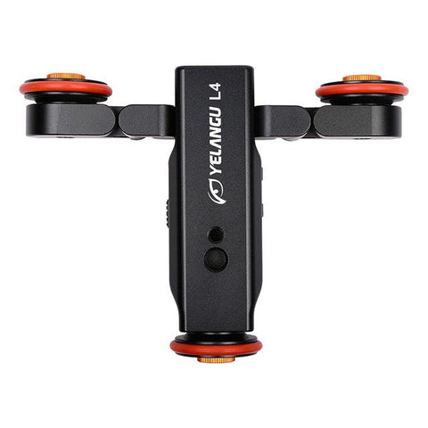 Yelangu L4X Motorized Dolly Slider Remote Control Electric Video Rail Track Slider For Phone DSLR Camera Smartphone iphone Gopro