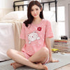 Milk silk Women Sleepwear summer Female Pajamas Sets Thin laides Suit short Sleeve Pyjamas Women Ventilation Home Clothes