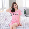 Milk silk Women Sleepwear summer Female Pajamas Sets Thin laides Suit short Sleeve Pyjamas Women Ventilation Home Clothes