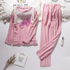Autumn Winter Women Pyjamas Sets pajamas Sleepwear Suit Thick Warm Coral Flannel nightgown Female Cartoon Animal Pijama Mujer