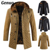 Genuo winter jacket men clothes patchwork thick male high quality Casual fashion parkas cotton coat Outerwear warm windproof