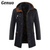 Genuo winter jacket men clothes patchwork thick male high quality Casual fashion parkas cotton coat Outerwear warm windproof