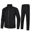 Men's Tracksuit Fitness Sets Spring Autumn Training Sportswear Suits Male 2 Pieces Sweatshirts Jacket+Pants Top Quality