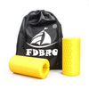 FDBRO 1 Pair Barbell Grips Dumbbell Kettlebell Fat Grip Thick Bar Handles Pull Up Weightlifting Support Anti-Slip Protect Pad