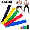 Sport Rubber Resistance Bands Elastic Fitness Band Loop 60cm Fitness Resistance Band for Exercise Yoga Workout 0.35mm-1.1mm