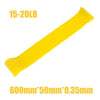Sport Rubber Resistance Bands Elastic Fitness Band Loop 60cm Fitness Resistance Band for Exercise Yoga Workout 0.35mm-1.1mm