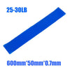 Sport Rubber Resistance Bands Elastic Fitness Band Loop 60cm Fitness Resistance Band for Exercise Yoga Workout 0.35mm-1.1mm