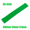 Sport Rubber Resistance Bands Elastic Fitness Band Loop 60cm Fitness Resistance Band for Exercise Yoga Workout 0.35mm-1.1mm