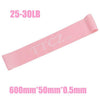 Sport Rubber Resistance Bands Elastic Fitness Band Loop 60cm Fitness Resistance Band for Exercise Yoga Workout 0.35mm-1.1mm