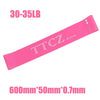 Sport Rubber Resistance Bands Elastic Fitness Band Loop 60cm Fitness Resistance Band for Exercise Yoga Workout 0.35mm-1.1mm