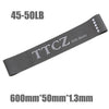 Sport Rubber Resistance Bands Elastic Fitness Band Loop 60cm Fitness Resistance Band for Exercise Yoga Workout 0.35mm-1.1mm