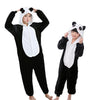Kigurumi Unicorn Pajamas Flannel Animal Family Matching Pajamas Outfits Winter Panda Pyjamas Onesie Mother Dad Kids Sleepwear