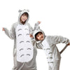 Kigurumi Unicorn Pajamas Flannel Animal Family Matching Pajamas Outfits Winter Panda Pyjamas Onesie Mother Dad Kids Sleepwear