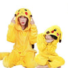 Kigurumi Unicorn Pajamas Flannel Animal Family Matching Pajamas Outfits Winter Panda Pyjamas Onesie Mother Dad Kids Sleepwear