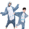 Kigurumi Unicorn Pajamas Flannel Animal Family Matching Pajamas Outfits Winter Panda Pyjamas Onesie Mother Dad Kids Sleepwear