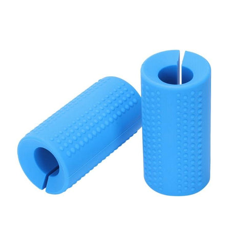 Dumbbell Grips Silicone Fit Barbell Grips Thick Bar Adapter Muscle Builder Weightlifting Grips Training Bodybuilding Equipment