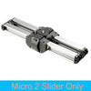 Micro 2 camera video mini slider Double Distance Travel Track Slider Dolly Rail For iphone x Smartphone DSLR//ARRI Mini/RED/BMCC