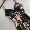 Sexy Women's 2019 New Printing Spaghetti Strap Women Sleepwear Set V-Neck Sexy With Pad Female Summer Homedress