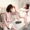 2019 Pyjama Women Pajamas Sets Spring Summer Long Sleeve Thin Print Cute Sleepwear Big Girl Pijamas Mujer Leisure Student Pajama