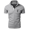 summer fashion Roger Federer perfect logo printed polo RF New men high quality social Polo shirts Polo Shirt for women and mens