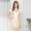 Homewear vintage nightgowns female silk lace nightgowns women silk sleepwear NN0812 Y