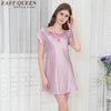 Homewear vintage nightgowns female silk lace nightgowns women silk sleepwear NN0812 Y