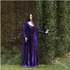Vintage Style Sweet Women Lolita Dress Princess Cosplay Costume V neck Long Sleeve Nightgown Medieval Retro Dresses Night Wear