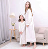 Mom And Daughter home clothes nightgown white dress  Dress Mother And Daughter 9858