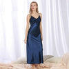 Cozy Nightie Sleepwear Sexy Ladies Nightdress Silk Pajamas for Women's Pijama Sexy Nightgown Long Skirt Pleasurements Lingerie