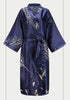 High Quality Silk Nightgown Women's Sleepwear Loose Dressing Gown Silky Long Sleeve bathrobe Wedding Bride Robe Sleeprobe
