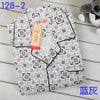 Plaid Pyjama Set Men Sleepwear Long Sleeve Turn-down Collar Cotton Pajamas for Men Nightgown Male Home Wear Casual Indoorwear